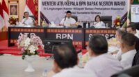 17. Pembinaan di Kanwil BPN Provinsi Sumsel, Menteri Nusron Tekankan Layanan Pertanahan yang Adaptif bagi Generasi Muda