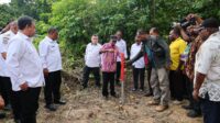 53. Realisasi Percepatan Sertipikasi Tanah Ulayat di Papua, Menteri Nusron Saksikan Pemasangan Patok Skouw Yambe