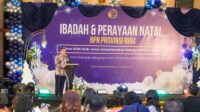 72. Hadiri Perayaan Natal Kanwil BPN Provinsi Riau, Wamen Ossy Jaga Semangat untuk Layani Masyarakat