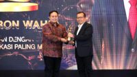 3. Kementerian ATRBPN Terima Penghargaan dari INDOPOSCO atas Diseminasi Strategi Komunikasi yang Paling Masif