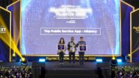 56. Kementerian ATRBPN Raih Penghargaan Top Public Service App Lewat Aplikasi Sentuh Tanahku